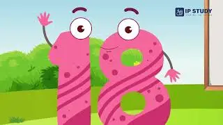 Number 18 - Learn Maths with Fun | Educational Nursery Video for Kids