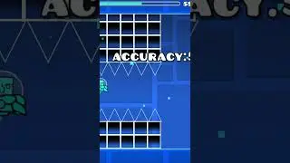 Noclip accuracy #geometrydash #gd #viral #shortsfeed #gaming #sync #noclip