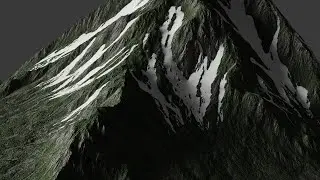 Creating a procedural 3d mountain asset (Gaea Tutorial)