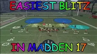EASIEST BLITZ IN MADDEN 17, ONLY 4 ADJUSTMENTS, DUAL EDGE. MADDEN 17 ULTIMATE TEAM
