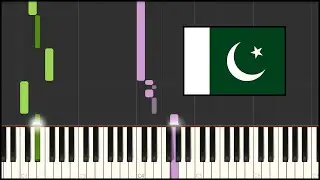 Pakistan National Anthem - Quami Taranah (Piano Tutorial)