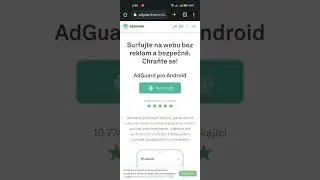 Adguard instalace do zař&iacute;zen&iacute; se syst&eacute;mem Android