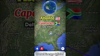 Nonstop USA to South Africa ✈️ | Atlanta to Cape Town DL210