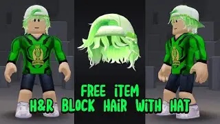 Cara Mendapatkan ITEM GRATIS H&R BLOCK HAIR WITH HAT di ROBLOX 😍😍