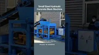 Hot Sale Small-middle Sized Automatic Concrete  Cement Block Production Line In Syria Middle East