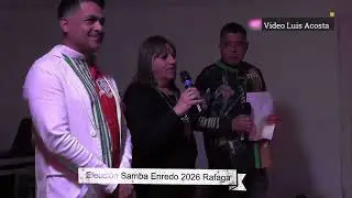 Comparsa Rafaga 2026 - Elección del Samba Enredo  - Presentación de algunas figuras 2026