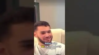 Blueface asks adin if he is a blood or crip #adin #adinross #blueface #crip #shorts