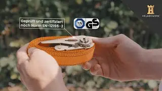 Heldenwerk Spanngurte - 4m, 5m und 6m mit Doppelnaht