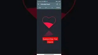 Animated Heart using Only Html and css   #shorts