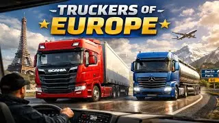 Moon Truck Driving Village To City GamePlay | Truckers Of Europe 3