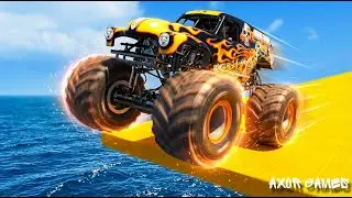 Monster Truck Mega Ramp Challenge &ndash; 4x4 Extreme Stunts & GT Racing | Android Gameplay 2026 Part 11