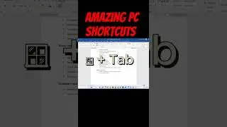 4 Amazing PC shortcuts #pc #windows #shortcut #foryou a