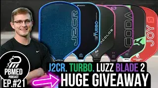 Honolulu J2CR, Luzz Blade 2, Selkirk Dauntless, PBApes Joy, Enhance Turbo, Chorus Coda HUGE GIVEAWAY