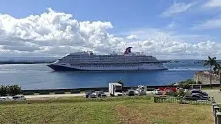 San Juan Puerto Rico - Castillo San Felipe del Morrow - Carnival Cruise Port Arrival