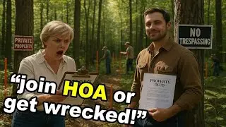 Karen I'm Not in Your HOA--This Forest Is Mine, I'm The New Landowner! |EntitledPeople 