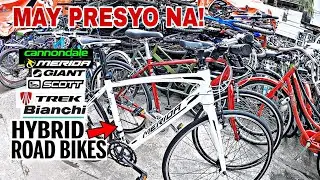 UPDATE ROADBIKE AT HYBRID MTB MAY PRESYO NA! JAPAN SURPLUS BIKES