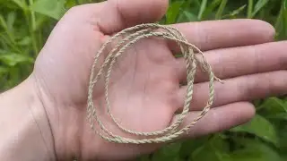 How To Make Primitive Cordage