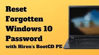 Password Crack Windows PC 10 8 7 with Hiren USB  - Zerothcode