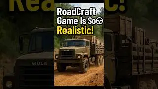 You Won't Believe How REAL the RoadCraft Game Truck Drives! 🚛🔥