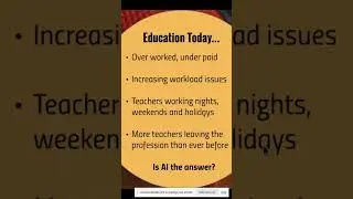 Will AI Replace Teachers or Enhance Their Roles? #TeacherShortage #AIEdu
