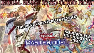 Ritual Beast Deck Profile! The Ultimate Tenpai Counter | Ranked Gameplay [Yu-Gi-Oh! Master Duel]