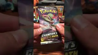 Opening a pack of Champions path - Pok&eacute;mon cards #Shorts (11)