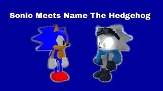 The Poly Sonic Roleplay Animated Series Season 1 Episode 2: Sonic Meets Name The Hedgehog
