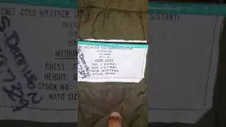 Jacket Cold Weather (high temperature resistent)