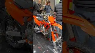 2025 KTM 85 SX mx bike with FMF exhaust EICMA 2024 #ktm85 #85cc #2stroke #mx #mxbikes