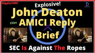 Ripple/XRP-John E Deaton Files Explosive AMICI REPLY-SEC On Their Heels-Hinman In Judges Crosshairs