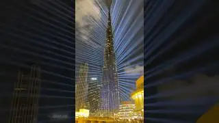 Burj Khalifa Beautiful Night Laser Show #dubai #dubailife #dubainightlife #burjkhalifa
