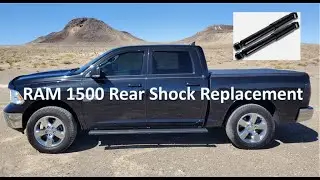 HOW TO CHANGE 2019 RAM 1500 Rear Shocks