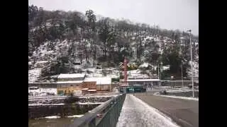Mieres under the snow (Asturias, Spain) E - GUIASTUR