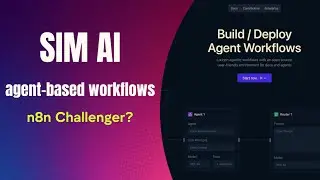 SIM AI &ndash; Open Source Agent Workflow Platform | A New Challenger to n8n?