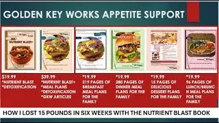 Appetite Smasher | THEORY OF OBESITY Nutrient Blast Diet eBook | Reduce hunger |Lost 60 lbs in 6 mo