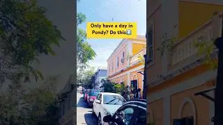 How you can spend a whole day in Pondicherry, Smartly🌻✌️ #pondicherry #pondicherryvibes #travel