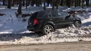 KIA SORENTO WINTER - NOKIAN WR SUV 3 TEST - OFF-ROAD