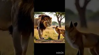 🦁 The Lion and the Fox | Short Moral Story | Intelligence is Power l शेर और लोमड़ी की कहानी