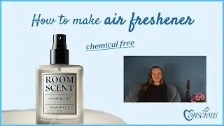 RECIPE | Chemical free AIR FRESHENER - flavorsome & effective! 🌸 (Simple DIY) | non-toxic / natural