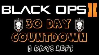 30 Day Countdown to Black Ops 2 - 5 Days Left (Live Streaming From Consoles)