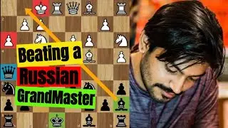 Beating a Russian Grandmaster ! || Sergey Yudin vs Niranjan Navalgund || Delhi GM Open 2020
