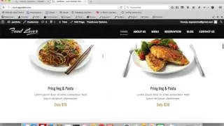 Food Lover Restaurant Wordpress Theme - Installation