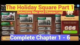 The Holiday Square Complete Story & Evidence Puzzle Part 1: Chapter 1 ~ 6 - Cookie Run Kingdom