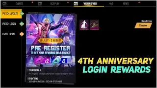 free elite pass in 4th anniversary free fire | 4th anniversary bundle free fire | Gaming With Modi |