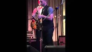 Kris Allen-- Andrew killing it on sax  Ruth Eckerd  Hall. 1/23/15