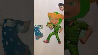 green angry little police 🥶 and american angry masha #usa#brazil#mrbeast&lrm;⁨@MrBeast⁩&nbsp; #shorts