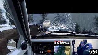 Phil Hall from RAF Esports sets a hot lap for a lap time challenge