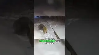 Fearless Kangal Dog Saves Owner from Bear Attack! #heroes #wildlife #animals #kindness #lovehumanity