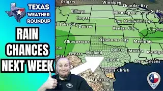 Warm Weekend in Texas | Pattern Turns More Active Next Week