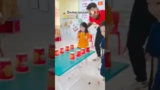 Kindergarten demo lesson🇻🇳❤️ #kindergarten #education #vietnam #ytshorts